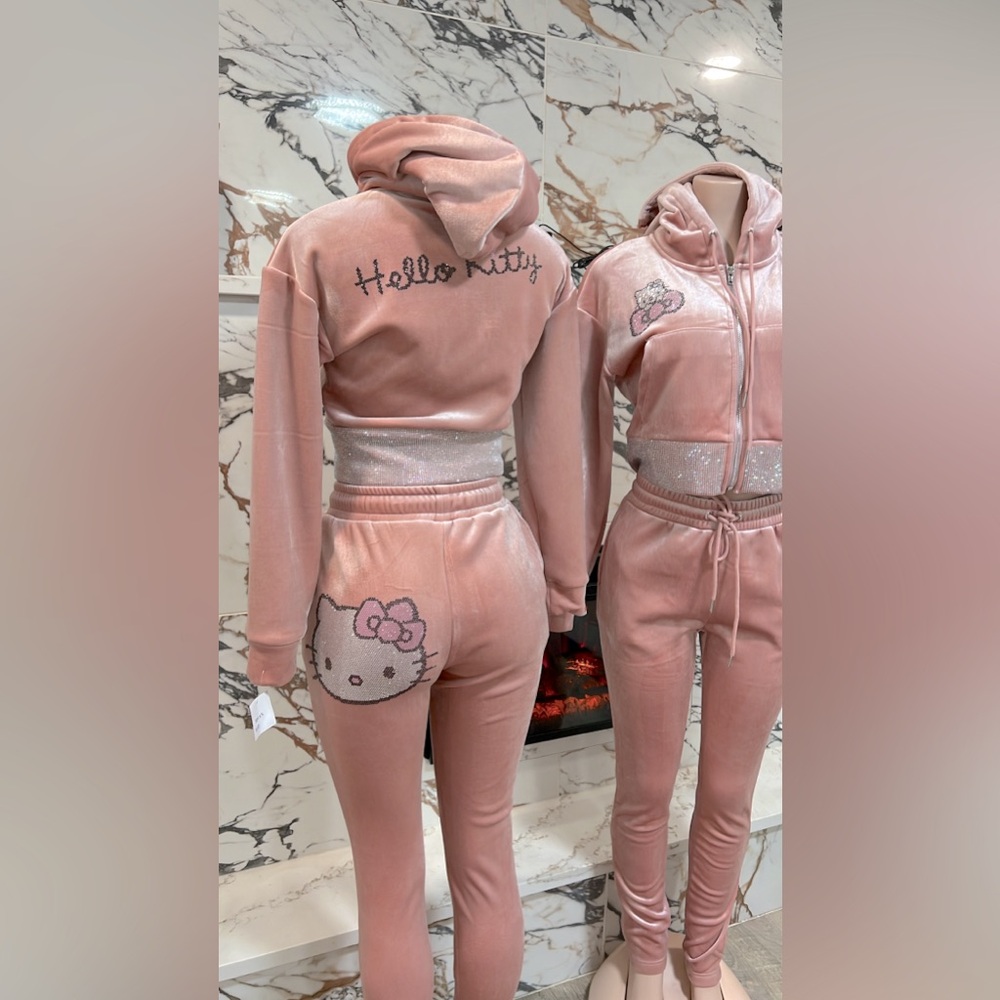 Hello kitty track suit
